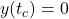 y(t_c)=0